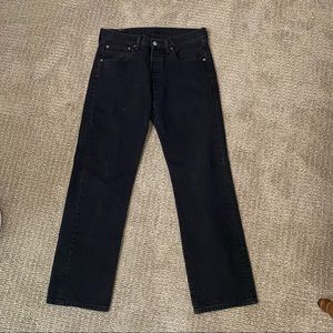 Vintage Black Levi 501s